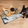 thumbnail image 3 of Dog Mat Pet Feeding Mat for Food and Water Absorbent 20x12in Quick Dry Dog Water Bowl Mat, 3 of 7