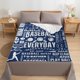thumbnail image 5 of LHSHID Basketball Baseball Blanket Flannel Soft and Comfortable Anti static Bed Sofa Blanket 50x60in, 5 of 6