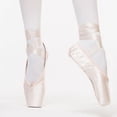 thumbnail image 3 of Ballet Dance Shoes Professional Dance Shoes with Ribbons Shoes, 3 of 4