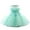 Green, variant on Odeerbi Girls Birthday Party Dresseseses Toddler Net Yarn Embroidery Rhinestone Bowknot Gown Long Dresses Hot Pink