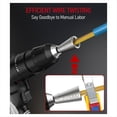 thumbnail image 2 of Wire Twister Tool for Drill with Portable Bit Holder Keychain -1/4inch Kit Electrical Impact Drills, 2 of 4