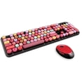 thumbnail image 1 of Juego De Teclado Y Ratón Para Juegos Inalámbricos Usb Redondos De Mezcla De Colores De 2,4 Ghz Combo De Teclado Y Ratón De Colores Desmontable De 104 Teclas Moyic EL016543-02, 1 of 5