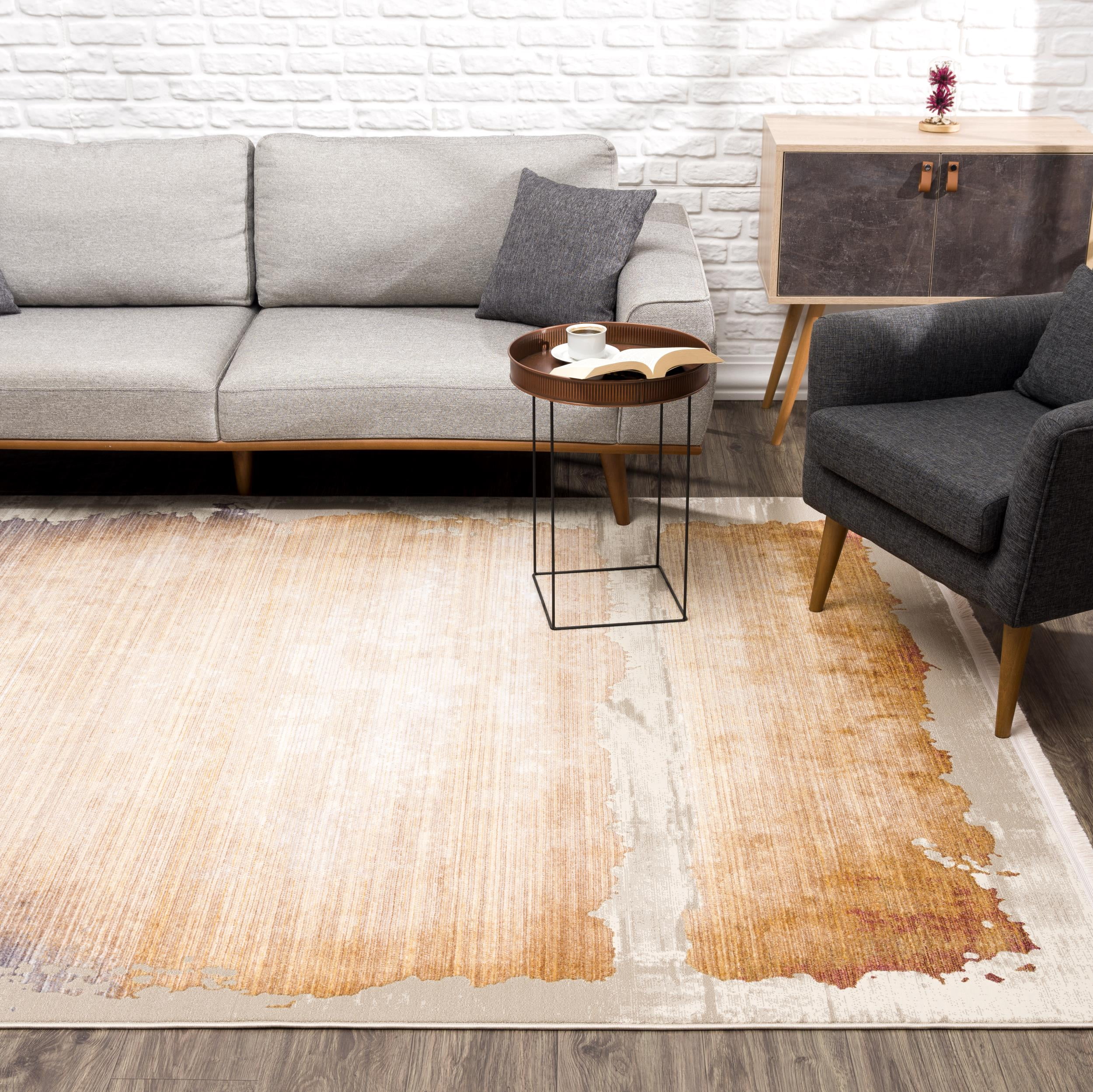 Rug Branch Amalfi Collection Modern Abstract Runner Area Rug