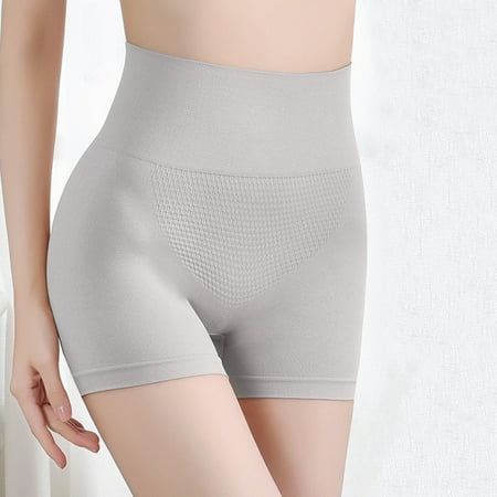 DondPO Womens Underwear Panties for Women Women s High Waist Control Panties Comfortable And Breathable Shapewear Underwear For Seamless Underwear Lingerie for Women Cotton Underwear Grey XL