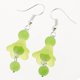 thumbnail image 5 of 1 juego Vintage Girl Lady Tassel Flower en forma de U horquilla pendientes colgantes Verde claro Hugo Pinza de pelo chino antiguo, 5 of 9