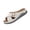 White, variant on Clearence Women’s Reinforced Strap Beach Slippers Thick Sewn Design Breathable Outdoor Sandals Non-Slip Sole Arch Support Summer Casual Slides