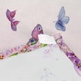 thumbnail image 7 of Purple Sunflower Butterfly Tapestry Wall Hanging Tapestries Happy Colorful Hippie Psychedelic Art Polyester Carpet Wall Decorative for Living Room Bedroom 60x40inch Gift Decor, 7 of 7