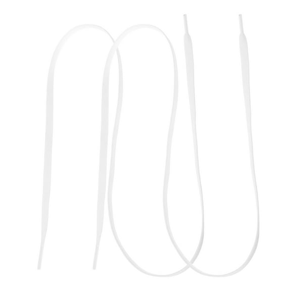 NICEXMAS 1 Pair Flat Cotton Shoelace Resists Fraying Easier Lacing For Running Jogging Casual Use Men Women 31.5in