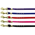 thumbnail image 2 of Dog, Puppy  Pet Leash, "Velvet 3/8" Inch Wide", 2 of 10