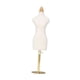 thumbnail image 4 of Mini vestido maniquí modelo de vestido en miniatura ajustable con base redonda modista para L y oro, 4 of 9