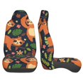 thumbnail image 2 of LAKIMCT Funny Sloth On Tree Car Seat Covers Vehicle Front Seat Covers Universal Fit Seat Protector, 2 of 9