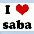 thumbnail image 2 of CafePress - I Love Saba Infant Bodysuit - Baby Light Bodysuit, Size Newborn - 24 Months, 2 of 4