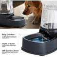thumbnail image 7 of Nomipaw Cat Dog Water Automatic Gravity Feeding 1 Gallon for Small Medium Dogs, Cats, Puppies Gray, 7 of 7