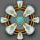 thumbnail image 1 of Cuadros Decorativos 5D DIY Parcial Forma especial Taladro Diamante Pintura Atrapasueños Datura (K263) Wdftyju de costura negro 4 estilos, 1 of 1