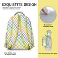 thumbnail image 5 of Geometric Shapes Texture Laptop Bookbag - Designed for the Modern Student and Professional, Streamlined Look with Ample Space, Gift of Style, 5 of 6
