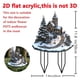 thumbnail image 3 of Christmas Eve Forest Snowhouse Acrylic Garden And Sunlight Catcher Outdoor Courtyard Decoration, 3 of 6