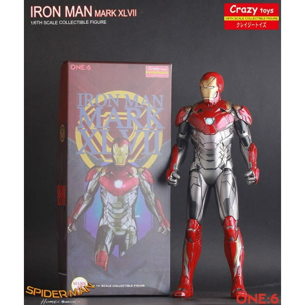 Crazy toys Marvel Avengers Ironman Super Hero Iron Man MK47 1 6