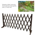 thumbnail image 3 of Valla fronteriza decorativa, Valla de Jardín de Madera expandible 70 cm de Altura de Crecimiento de la Planta Ayudas de Enrejado para Paredes de Flores de Patio de Jardín, 3 of 7
