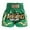 green, variant on FLUORY Muay Thai Shorts Free Combat Mixed Martial Arts Boxing Training Match Pants Thai Embroidery Shorts