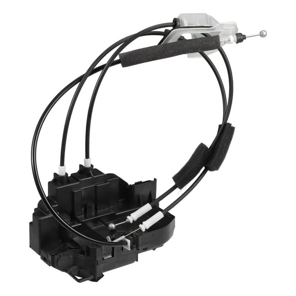 Front Right Passenger Side Power Door Lock Actuator Motor with Cable for Nissan Murano 2005-2007 Black