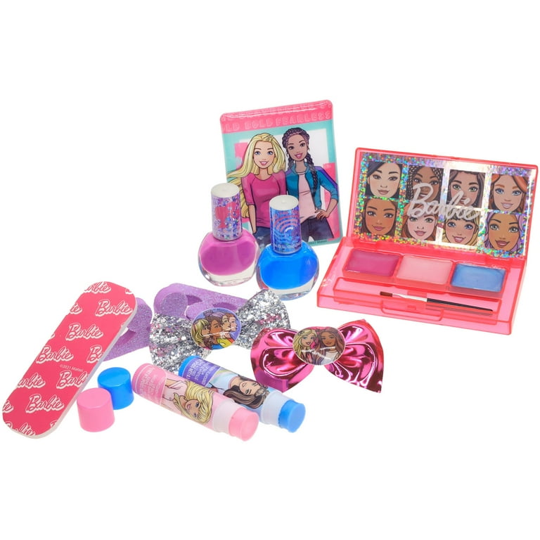  Barbie Accessories, Kids Toys, Makeup Tutorial Set, 12