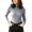 Gray, variant on Vivianyo HD Women's Fitted Turtleneck Rib Knit Pullover Sweater, Fall Winter Slim Stretch Long Sleeve Top for Women Office Layering Daily Wear, Free Size