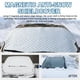 thumbnail image 5 of Cubierta magnética del parabrisas del coche | Protección en las cuatro estaciones | Película de aluminio | Sombrilla y protector de nieve | Bloquea el sol, el hielo, la nieve, las hojas |, 5 of 9
