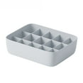 thumbnail image 2 of PENGXIANG Stackable White Organizer Bins Clothes Storage Baskets for Household Storage Organization, 2 of 4