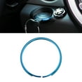 thumbnail image 1 of Xotic Tech Sky Blue Aluminum Alloy Remote Control Key Cover Ring Rim Surrounding Compatible with Mini Cooper JCW R55 R56 R57 R58 R59 R60 R61, 1 of 8