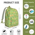 thumbnail image 4 of Fast Food Hamburger and Sandwich Pattern School Backpack, American Food Theme Large Capacity Travel Bag, Anti-theft Multifunctional Casual Daypack for Outdoor Use, 4 of 4