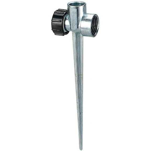 Orbit Flow-Thru Lawn Sprinkler, Spike Base, Rust-Free Construction ("Pack" 2)