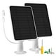 thumbnail image 1 of Cargador de panel solar compatible con cámara Arlo Essential 2K para exteriores (2.ª generación)/Essential XL (2.ª generación)/foco Essential, panel solar de 5 W con cable micro USB-C impermeable IP65, 1 of 5