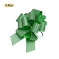 thumbnail image 3 of 5pcs 7 Inch Large Pull Bow Gift Wrapping Big Pull Bows Ribbon Green for Wedding Baskets Presents Christmas, 3 of 6