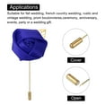 thumbnail image 5 of Ramilletes de rosa Unique Bargains 6 Pcs Azul Oscuro Ceremonia de Boda, 5 of 5