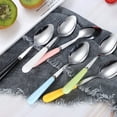 thumbnail image 2 of 6 Pcs Cuillères Dentelées pour Outils d'Alimentation de Bébé Outils de Raclage Pratiques, 2 of 8