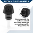 thumbnail image 5 of Unique Bargains 2pcs Front Windshield Washer Nozzle for Subaru Outback 2010-2014 for Subaru Legacy 2010-2014 Black White, 5 of 6