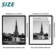 thumbnail image 3 of Giftgarden 16x20 Picture Frames Single Pack Matted to 11x14 Photo, Gallery Wall Picture Frame, Black, 3 of 6