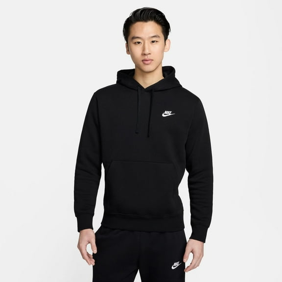Nike Sportswear Club Black Fleece Pullover, Hoodie (Men's), Size L