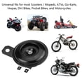thumbnail image 2 of YLSHRF 3.7X2.6X1.3Inch Motorcycle Electric Horns, Disc Horn, For Mopeds Scooters, 2 of 8
