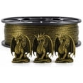 thumbnail image 4 of 3D Printer Filament Glitter Gold , Shiny Galaxy 250g PLA Filament 250g(8.8oz) 1.75mm, Gold 3D Effect Glitter-Black Filament, Sparkle Laser Series 3D Printing Filament For 3D Printer, 4 of 5
