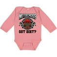 thumbnail image 3 of Inktastic Motocross Dirt Biking Got Dirt Boys or Girls Long Sleeve Baby Bodysuit, 3 of 5