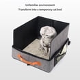 thumbnail image 6 of Foldable Litter Box Portable Design for Travel and Camping Quick Fold Easy to, 6 of 20
