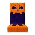 thumbnail image 2 of PYURTEP Halloween Chair Covers, Spooky Face Slipcovers, Double-Sided Printed Decorative Chair Covers for Indoor Outdoor Dining Halloween Decor, 2 of 6