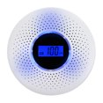 thumbnail image 1 of LYD 2 en 1 Pantalla LCD Detector combinado de monóxido de carbono y humo Alarma de CO operada por batería con luz LED Advertencia de sonido intermitente LYD 1020628, 1 of 2