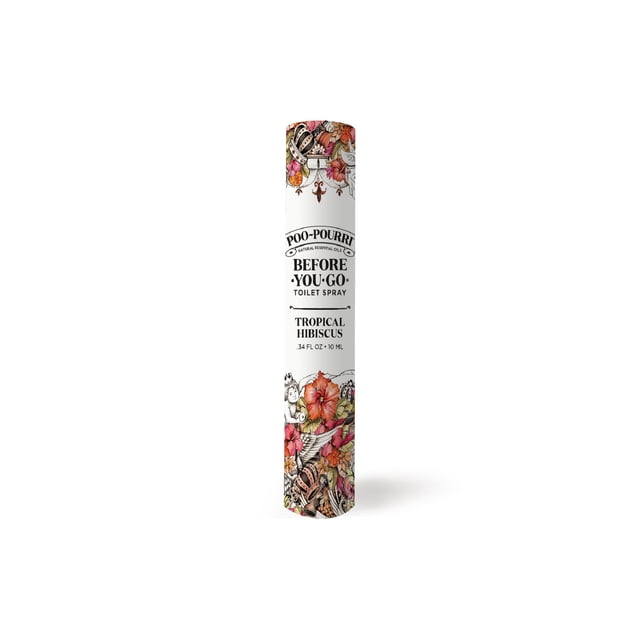 Aerosol de baño Poo-Pourri Tropical Hibiscus Travel, 10 ml