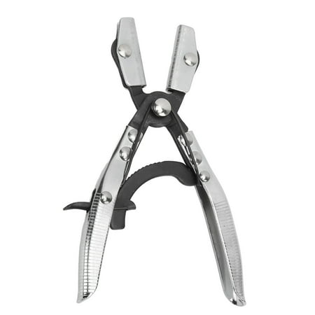 

Hose Pinch Off Plier Ratcheting Jaws Swiveling Universal for Automobile Radiator Brake Coolant Pipes 8in / 20.3cm