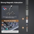 thumbnail image 4 of 42 in 1 Magnetic Screwdriver Set, DIY Ratchet Screwdriver Set, Multi Bit Magnetic Drive Set with Detachable Ratchet Handle, Portable Compact Repair Tool Kit for Furniture Computer, 4 of 8