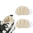 thumbnail image 2 of Cushion Inserts Shoe Pads for High Heels Adjust Size Adhesive Anti-Slip Heel Liner Grips Protector Sticker Pain Relief Foot Care Inserts, 2 of 8