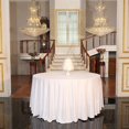 thumbnail image 2 of GFDYREE White Sequin Tablecloth Round 120-Inch, 2 of 6
