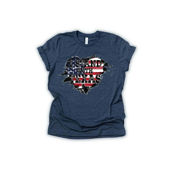 I Stand With Texas T-Shirt, Political T-Shirt, Texas Strong T-Shirt, Election T-shirt, Texas Patriotic Shirt, Unisex T-shirt